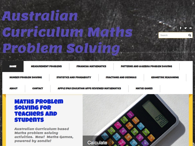 math problem solving website