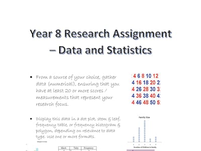 data collection and analysis assignment